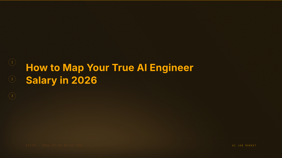 How to Map Your True AI Engineer Salary in 2026