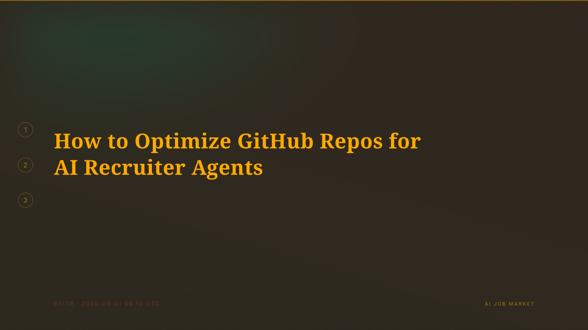 How to Optimize GitHub Repos for AI Recruiter Agents